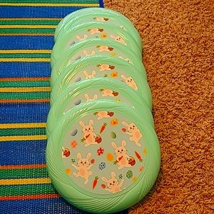 Throw and Catch Flying Disc Easter Bunny design